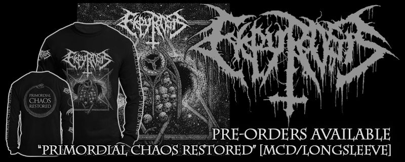 EKPYROSIS ‘Primordial Chaos Restored’ MCD – PRE-ORDERS AVAILABLE