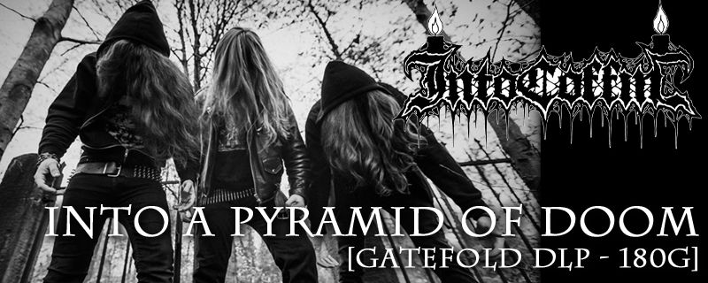 INTO COFFIN “Into A Pyramid Of Doom” Gatefold DLP – Pre orders available