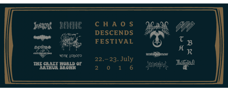 TERROR FROM HELL RECORDS AT CHAOS DESCENDS FESTIVAL