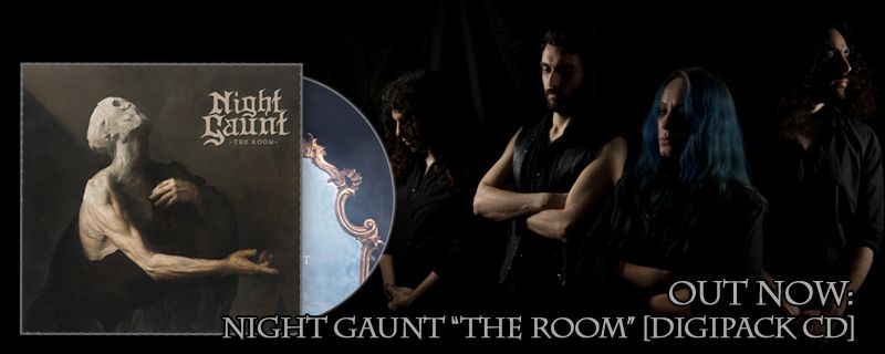 NIGHT GAUNT ‘The Room’ Digipack CD – OUT NOW